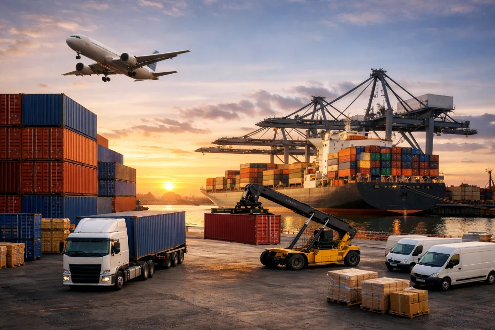 Servizio di trasporto merci consolidato internazionale